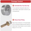 Extended Run Fuel Cap Fits Gas Generator For Yamaha EF2000is,