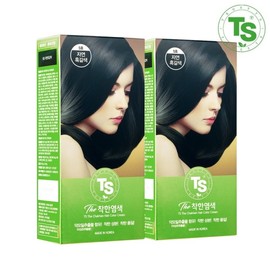 TS Good Dye 120g x 2 (Choose 1 from Natural Black/Natural Dark Brown/Light Brown) No. 3 Natural Black / TS 착한염색 120g 2개 (자연흑색/자연흑갈색/연한갈색 중 택1) 3호 자연흑색