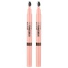 Maybelline Total Temptation Eyebrow Definer Pencil, Medium Brown, 2 Count