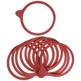 Weck Preserving Rings Made from High-Quality Natural Rubber Suitable for Weck Preserving Jar’s Diameter – Pack of 10, 100 mm