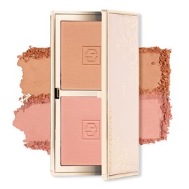 Jouer Blush Bouquet Duo 2 Shade Blush Palette High Pigment Powder Natural Flush Beauty Cosmetics Vitamin E Talc-Free Paraben, Gluten & Cruelty Free