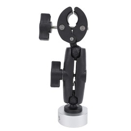 Starlink Mini Bracket Rectangular Universal Adjustable Starlink RV Mount Adapter Kit Easy Clamp Aluminum Alloy Starlink Pole Mount for RV Ladder Roof Rack