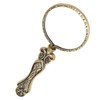 3X Retro Magnifying Glass Handheld Portable Exquisite Magnifying Glass for