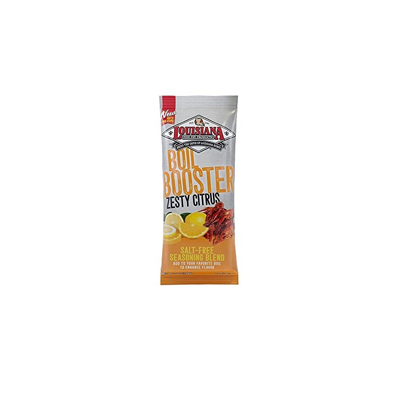 Louisiana Fish Fry, Zesty Citrus Boil Booster, 7 oz (Pack