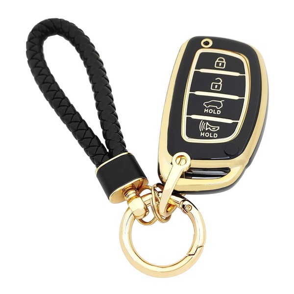 Arruweer Key Fob Cover for Hyundai Key Fob Case Holder