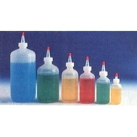 Fine-Tip Squeeze Bottle with Cap, Pack of 12-8 Ounce