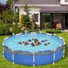 12ft x 12ft Pool Leaf Net Cover, Durable Round Mesh