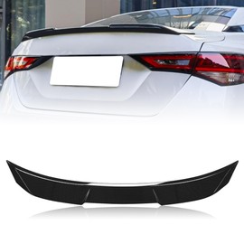 Rolling Gears Trunk Spoiler Compatible with 2020-2025 Nissan Sentra Rear Spoiler Wing, Carbon Fiber Hydro-Dipping MK Type