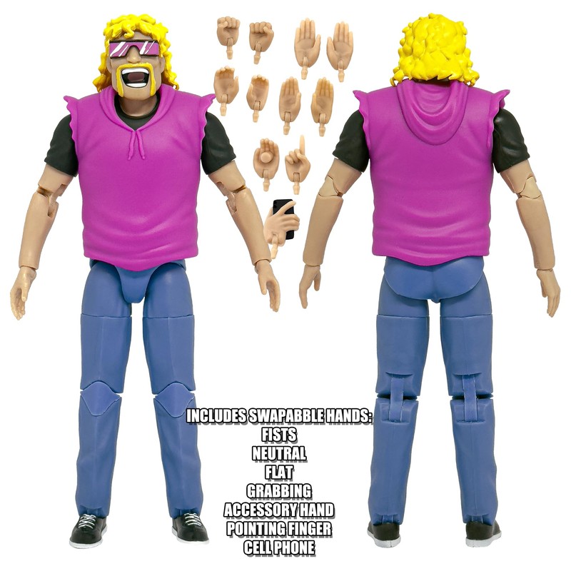 Ultimate Wrestling Crowd Fan Figures Four-Pack [Series 2]