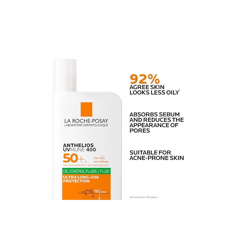 La Roche-Posay Anthelios UVMune 400 FPS50 + Oil Fluido Protector