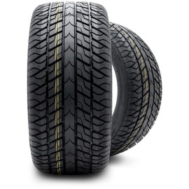 Odyssey Tesseract 215/35-R14 DOT Golf Cart Tire Steel Belted Radial (4-Ply) - Set of Two