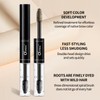 O'CHEAL Double-Ended Tinted Eyebrow Gel, Waterproof, SmudgeProof Brow Glue with