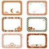 Nezyo 144 Pieces Boho Name Tag Stickers for Students Rainbow