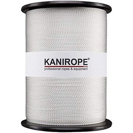 Kanirope® Special Rope B1 Diameter 2 mm 100 m White 8-Way Braided Flame Retardant