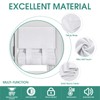 HOMEIDEAS Side Door Window Curtains, Front Door Curtains for Small