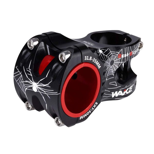 MTB Stem 31.8 35 Stem 50mm 0 Degree Wake Mountain