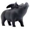 Bellaa 26096 Whimsical Flying Pig Statue Angel Hog Heaven Farmhouse