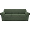 H.VERSAILTEX 4 Piece Stretch Sofa Covers for 3 Cushion Couch