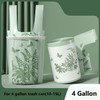 55pcs Small Trash Bags for Bathroom, Office, Kitchen,Bedroom Waste Bin