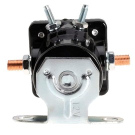 RARHMT 12V Starter Solenoid Relay SW3 Heavy Duty Intermittent Duty – Replaces B6AZ-11450-A, C6AF, C7AF, C9AF, 50-430, D2AF11450AA – Compatible with Ford, Jeep, Lincoln, Mercury, Hot Rod, Tractor