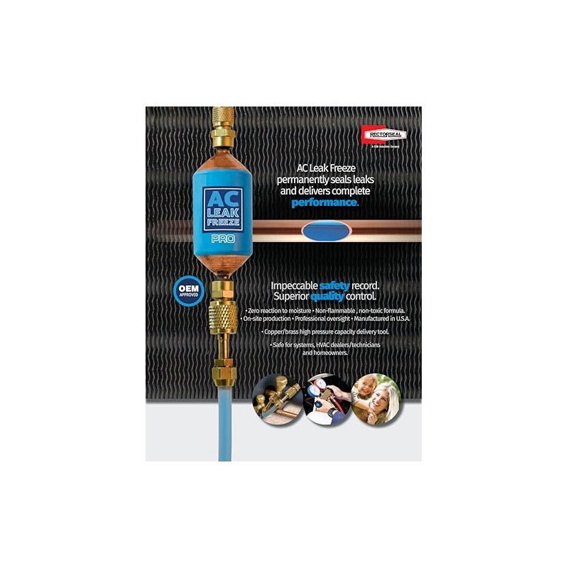 RectorSeal 45315 Ac Leak Freeze Pro Sealant, 1.5 oz. Cartridge