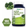 Ácido Alfa Lipoic 600mg (180 Cápsulas) Nusapure Hecho En E.u