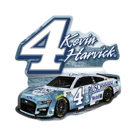Rico Industries NASCAR Racing Kevin Harvick #4 Busch Light Soft Felt Pennant - EZ to Hang - Home Décor (Game Room, Man Cave, Bed Room)