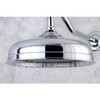 Kingston Brass K125A1 Victorian Raindrop Showerhead, Polished Chrome