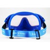 Aqualang 195210 Versa Mask Blue/White AMBER LENS