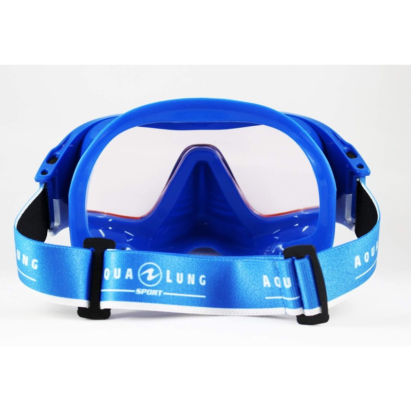 Aqualang 195210 Versa Mask Blue/White AMBER LENS
