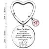 HULALA Funny Cat Mum Gifts Keyring Keychain Keyrings For Mothers