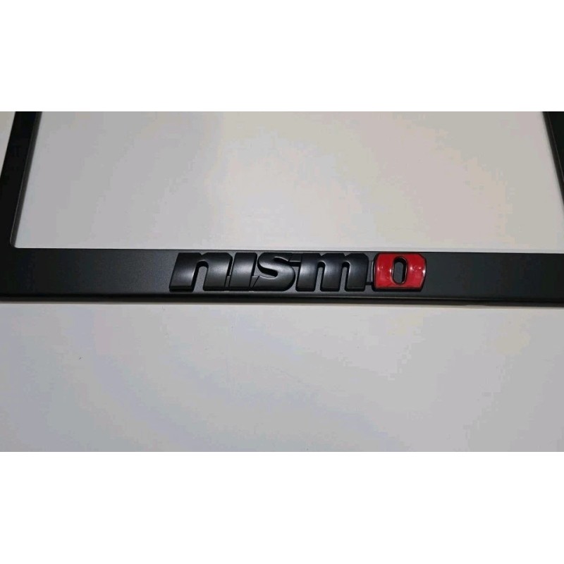 Lexus 2 pcs Black License Plate Frame for 3D Nismo