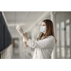 Pack of 100 Nitrile Disposable Gloves Powder-Free Gloves l