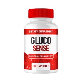 GlucoSense Capsules, Gluco Sense Blood Circulation Support - 60 Capsules