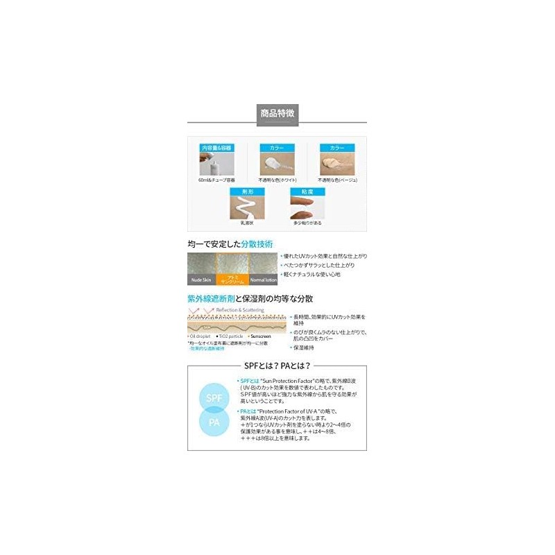 : Atomy SPF50+ PA+++ White UV Protection Sunscreen
