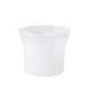 6pcs White Plastic Funnels Bottle Filling Container Replacement Shampoo Shower