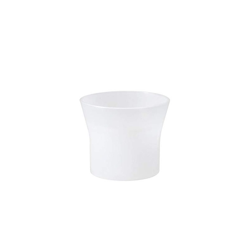 6pcs White Plastic Funnels Bottle Filling Container Replacement Shampoo Shower