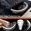 COOLOMG Mens Padded Baseball Sliding Shorts with Groin Cup Athletic