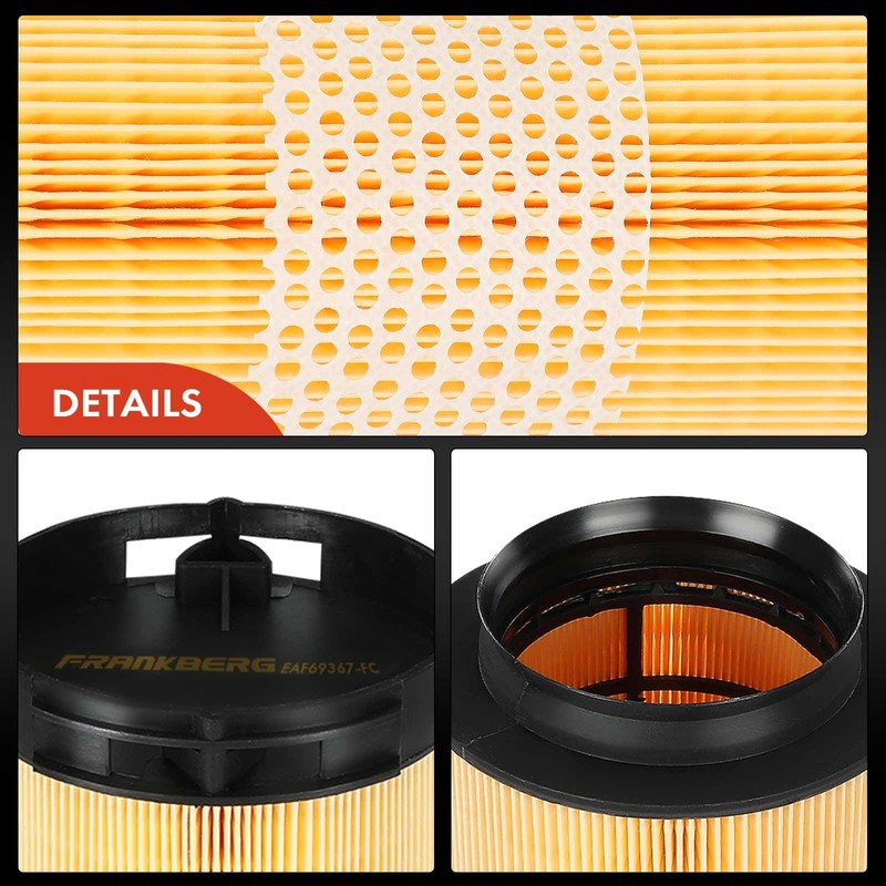 Frankberg Air Filter Insert Diesel Compatible with C-Class W204 C200CDi