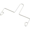 Kitchen Paper Holder, Hanging, One-Handed, Stainless Steel, Wire Hook, Wall