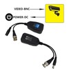 NVRTTRR HD-CVI/TVI/AHD Video Balun with Power Connector, RJ45 CAT5 Data