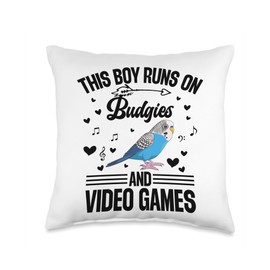 Bird Food Accessories Budgie Baby Budgie Keychain Parakeet Throw Pillow