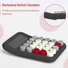 Mr. Pen- Mechanical Switch Calculator, 12 Digits Large LCD Display,