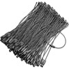 Hotop 150 Pcs Wire Keychain Cable Bulk Stainless Steel Key