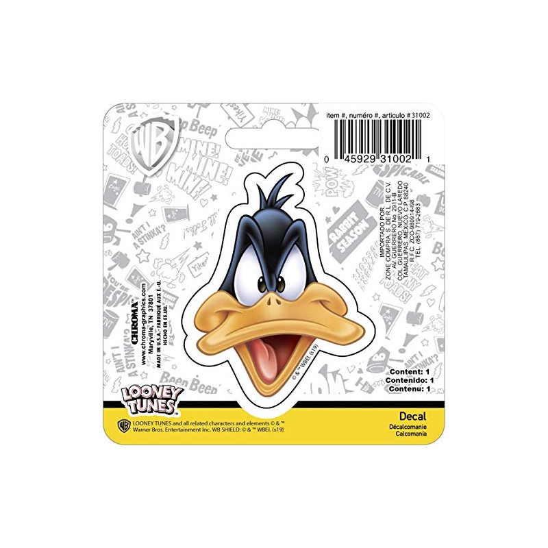 Chroma Graphics WB Daffy Duck 4X4 Vinyl Decal