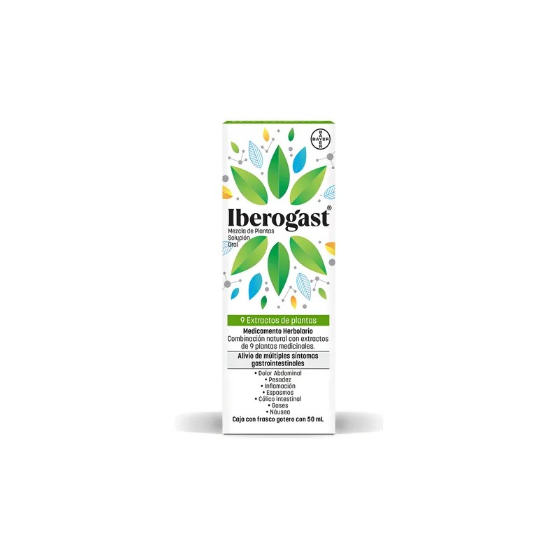 Iberogast Solución Oral Medicina Herbolaria Para Colitis Y Gastritis Gotero
