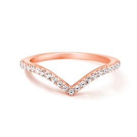 Gift From New York Women's Ring, Platinum, Eternity Ring, Hypoallergenic, For Women, Gift, Engagement Ring, Wedding Band, Metal, Created Diamond