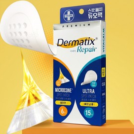 Dermatics Repair Ultra Microcon Spot Patch Duo Pack 6 sheets + 15 sheets Spot Moisture Band Acne Patch / 더마틱스 리페어 울트라 마이크로콘 스팟패치 듀오팩 6매+15매 스팟 습윤밴드 여드름패치