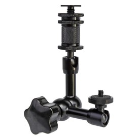 Bresser F000569 Photo Studio Magic Arm with Hot Shoe Mount Camera Connector for Light Stand