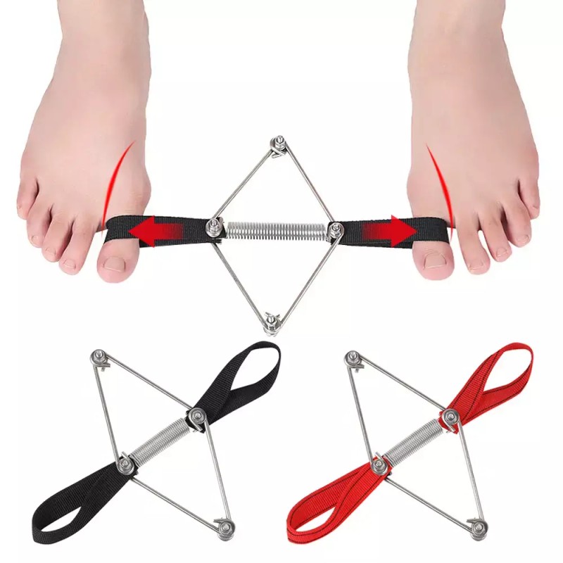 발가락 스트레칭 엄지발가락 벌리기 필라테스 운동기 보호대 요가밴드 벌리개 하체